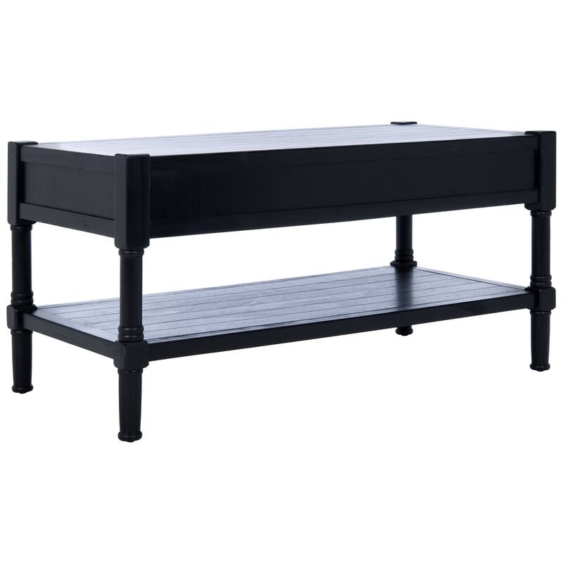 SAFAVIEH Filbert 2-Drawer Bottom Shelf Coffee Table - 37.8" W x 19" L x 19" H