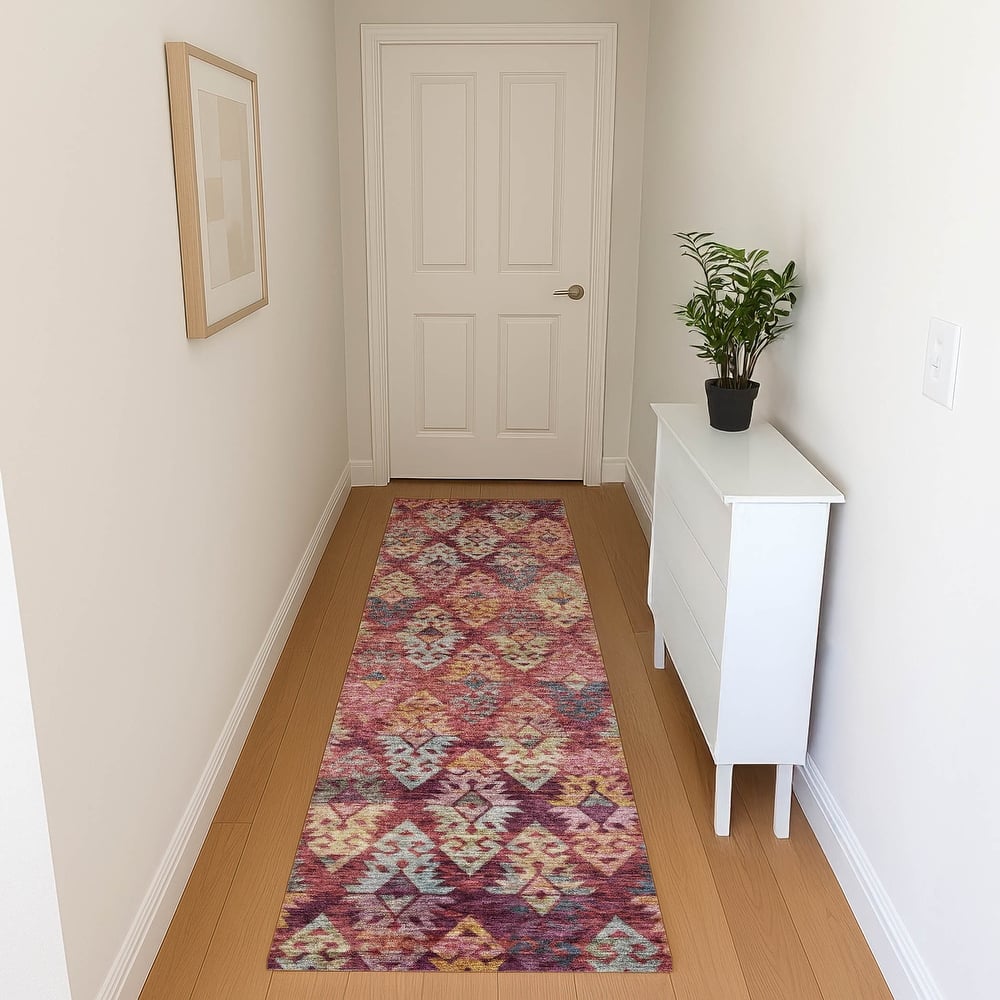 Premium Washable Super Soft Boho Medallions Mayfield Rug