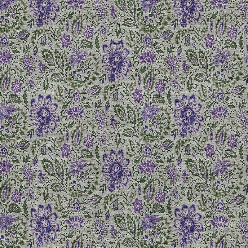 HomeRoots Floral Transitional Rectangle Outdoor Rug