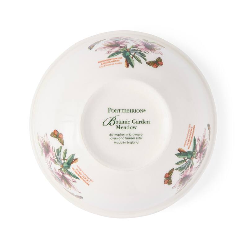 Portmeirion Botanic Garden Set of 6 Meadow Stacking Bowls - 5 in
