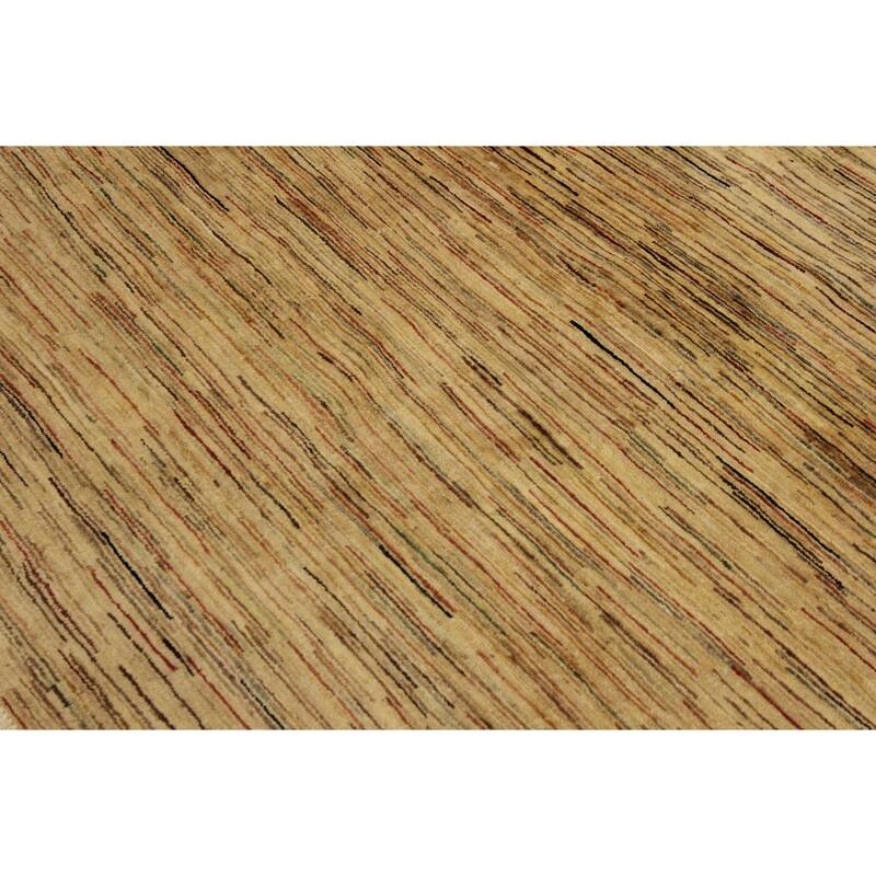 Boho Earthline Gabbeh Hand Knotted Wool Area Rug