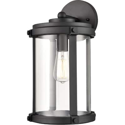 Millennium Lighting 290101 17" Tall Outdoor Wall Sconce with Clear