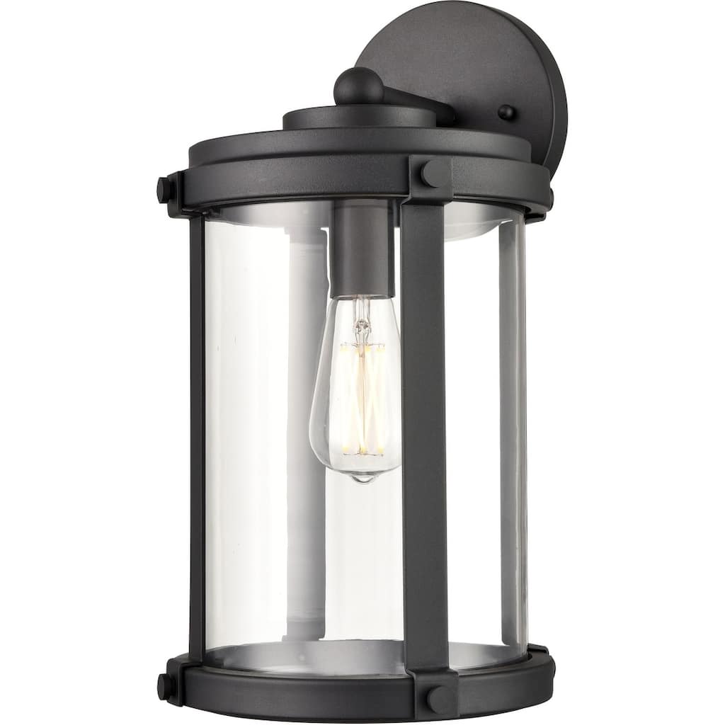 Millennium Lighting 290101 17" Tall Outdoor Wall Sconce with Clear