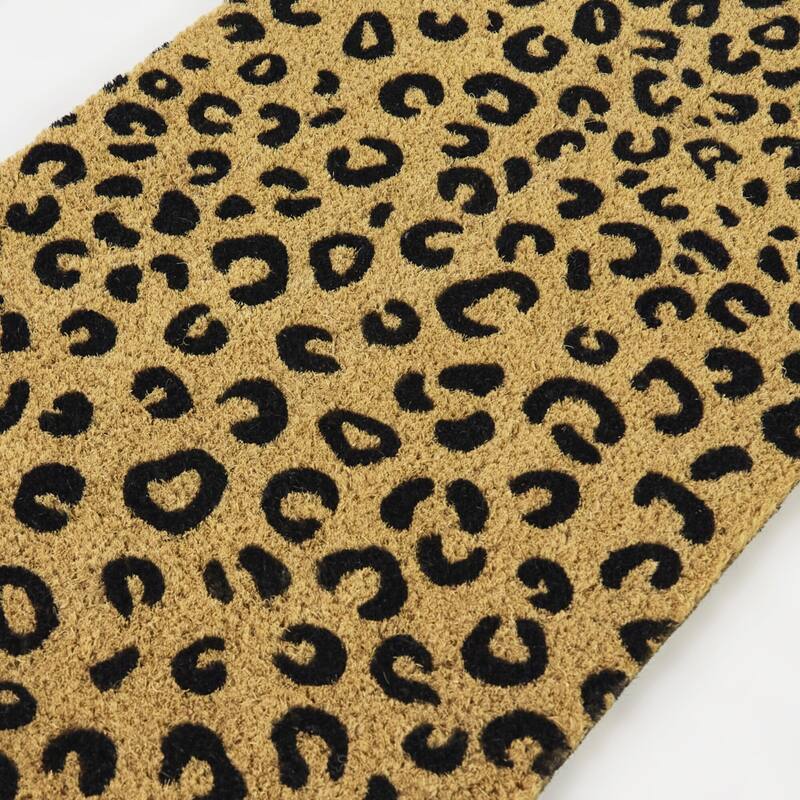 Leopard Animal Print 18" x 30" Doormat - 18" x 30"