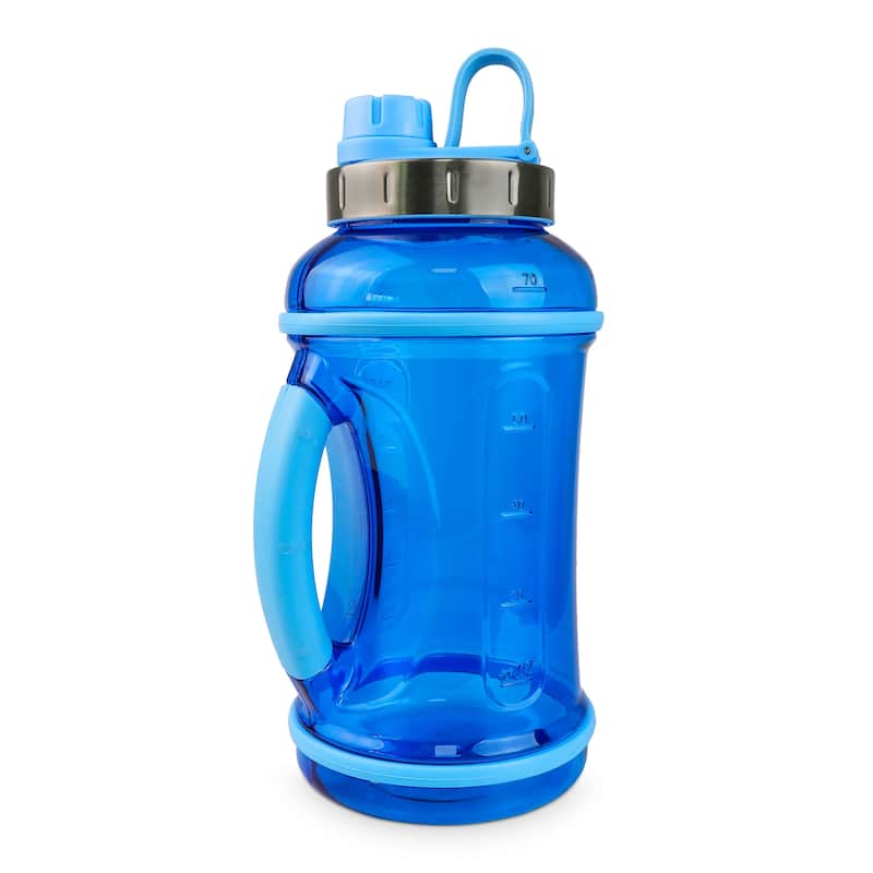 70oz Sport Water Bottle with Twist-Off Lid & Carry Handle - Blue