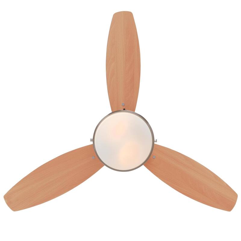 Westinghouse Lighting Alloy 3-Blade Indoor Ceiling Fan with LED Light Fixture and Opal Frosted Glass