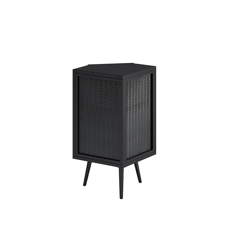 Triangular corner design bathroom cabinet
