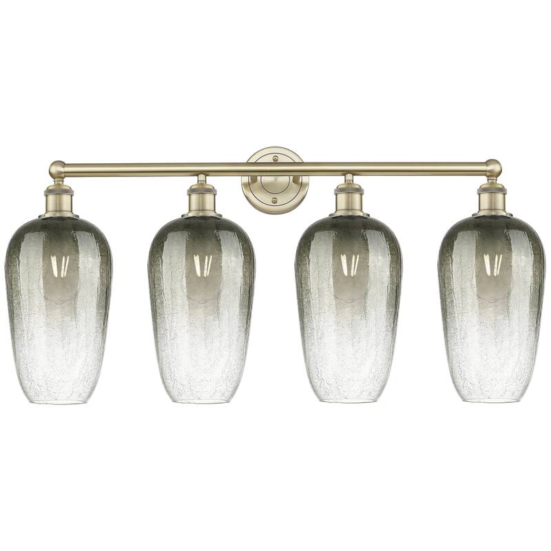 Innovations Lighting Endless Possibilities Edison - Brookhaven Flute - 4 Light 34" Bath Vanity Light