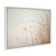 preview thumbnail 14 of 13, Kate and Laurel Sylvie Marsh Grass No 1 Framed Canvas by Crystal Lynn Collins 18x24 - White