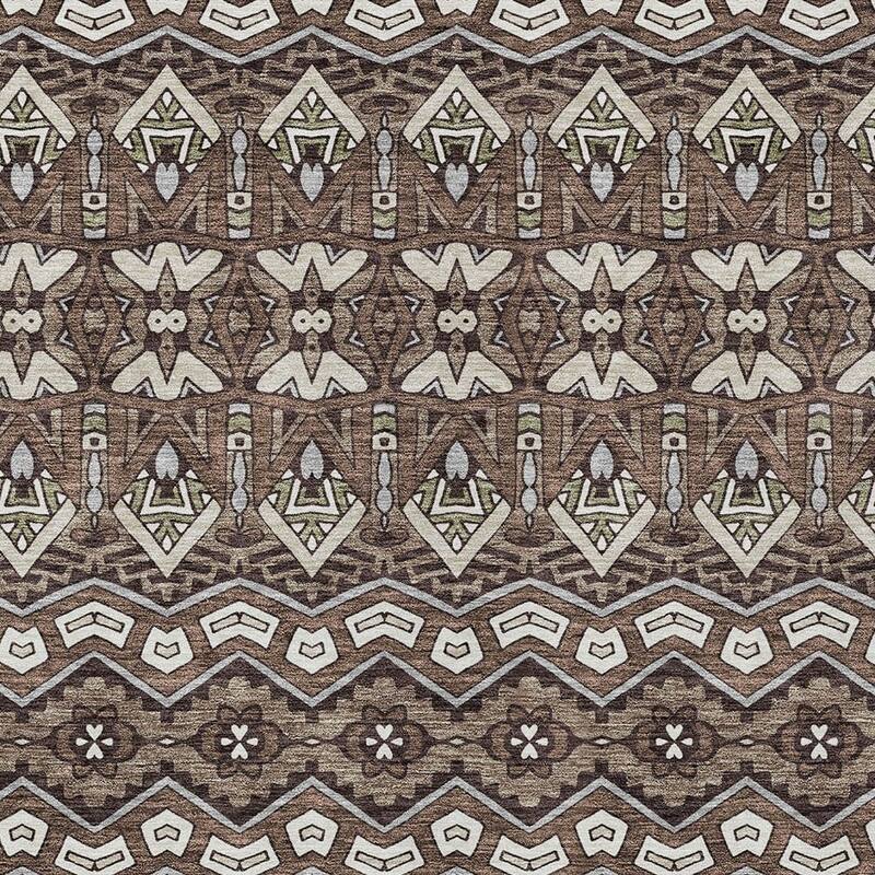 HomeRoots Moroccan Transitional Rectangle Outdoor Rug