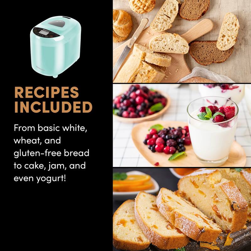Elite Gourmet 2lb Programmable Bread Maker
