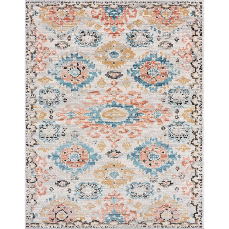 Adelle French Country Oriental Indoor Area Rug