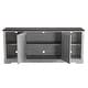 preview thumbnail 16 of 19, 70 in. Extra-Wide Navy TV Stand for TVs up to 75 in.