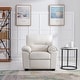 preview thumbnail 4 of 52, Morden Fort Upholstered Living Room Set chair , Loveseat,2 Pieces, Faux Leather