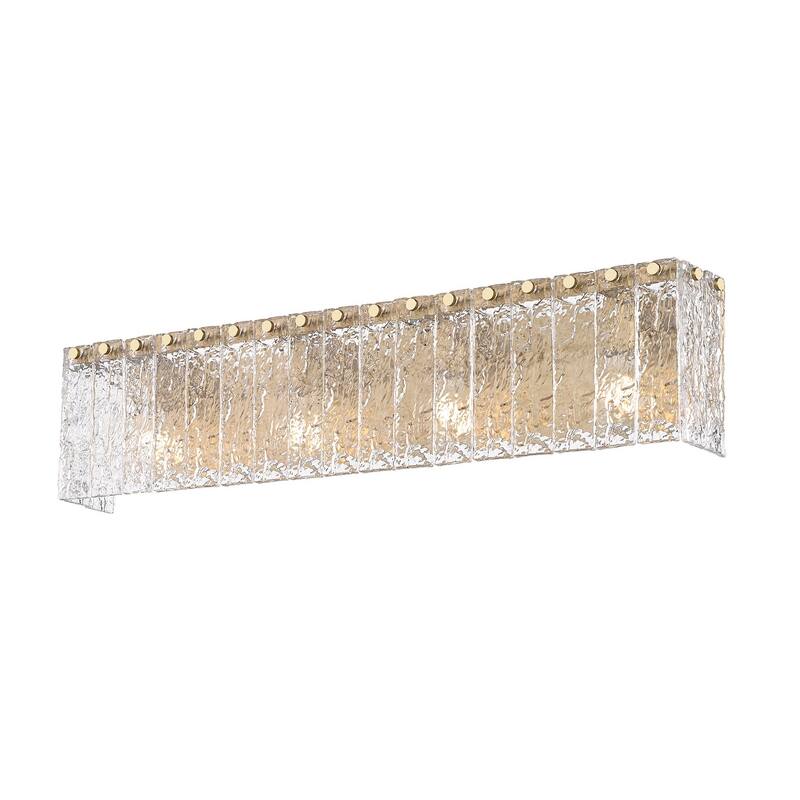 Z-Lite 1943-4V Glacier 31" Wide Vanity Light
