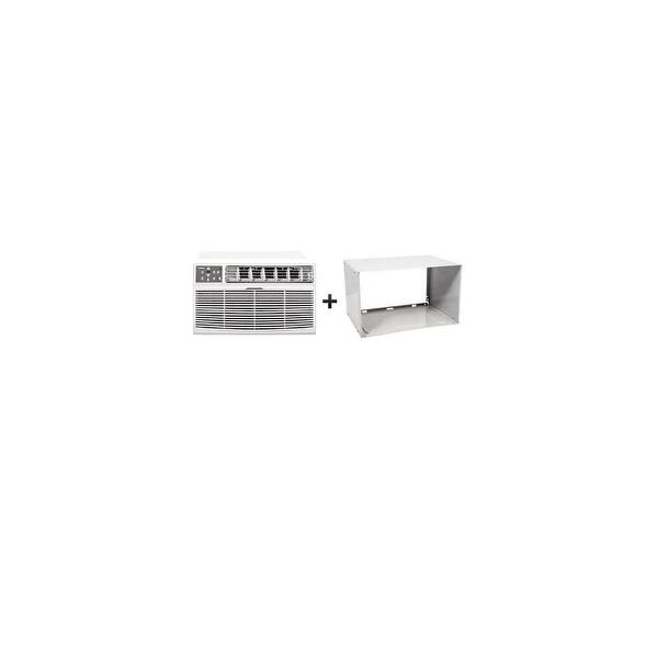 Shop Koldfront Wtc14012wco230vslv 14000 Btu 230 Volt Through The Wall Air Conditioner And Wall Sleeve With Sleep Mode And Remote Overstock 26042396