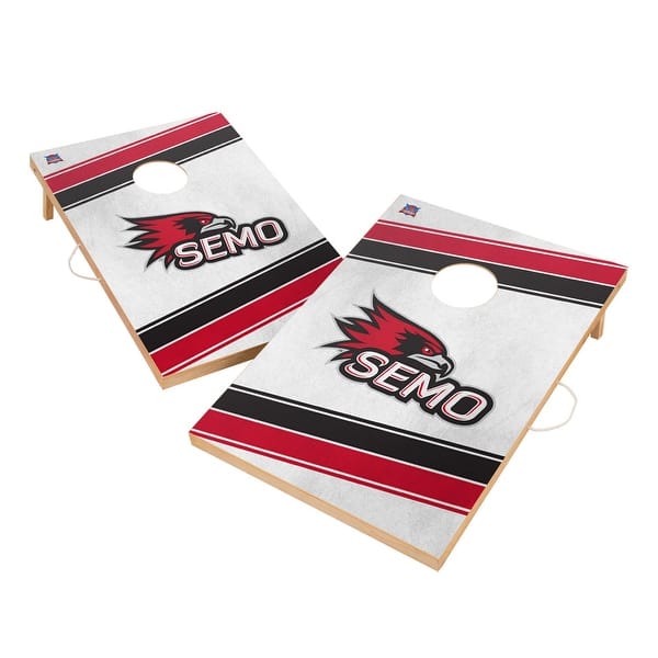 slide 2 of 5, Southeast Missouri State University Redhawks Regulation 2x4 Cornhole Set
