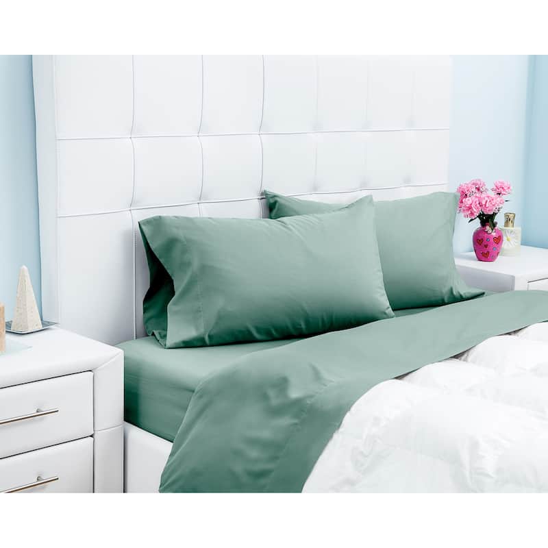 Gouchee Home Microfiber Sheet Set - Queen - Soft Green