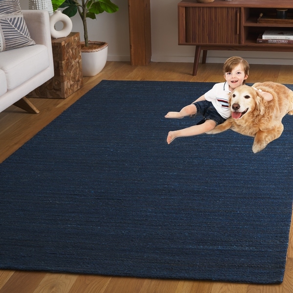 SAFAVIEH Handmade Cape Cod Arkie Coastal Jute Rug - On Sale - Bed