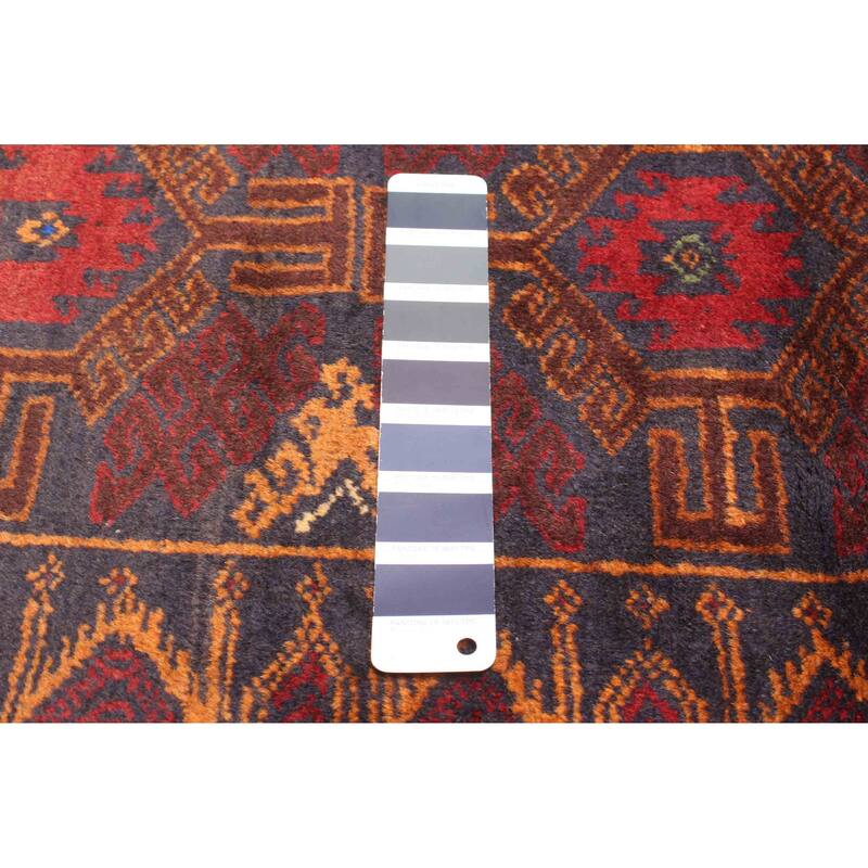 ECARPETGALLERY Hand-knotted Teimani Dark Navy Wool Rug - 2'10 x 4'9