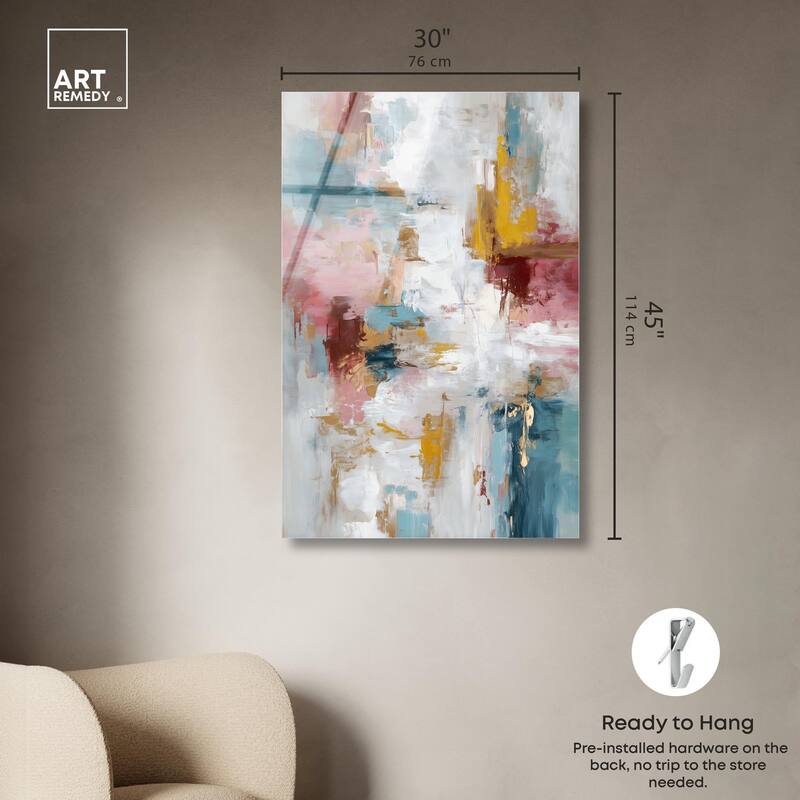 Warmth and cool II Acrylic by Art Remedy, Ready to Hang