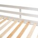 preview thumbnail 14 of 12, Farmhouse Design Twin Size Wooden Bunk Bed with Build-In Ladder,Roof and 2 Windows on House Bed,Safety Guaranteed