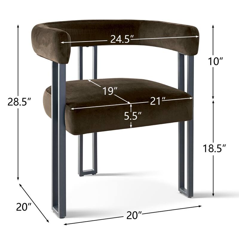 Upholstered Armchair (Set of 6)