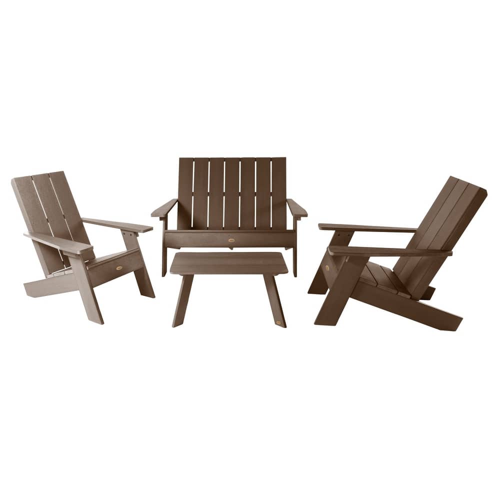 Italica Modern Adirondack Conversation Set