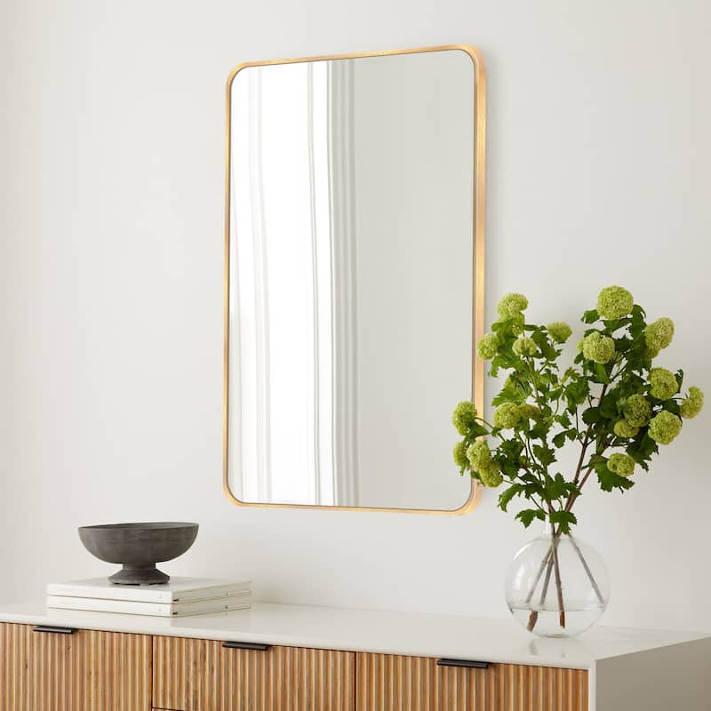 2 Pack Bathroom Rectangle Mirror Wall Mounted