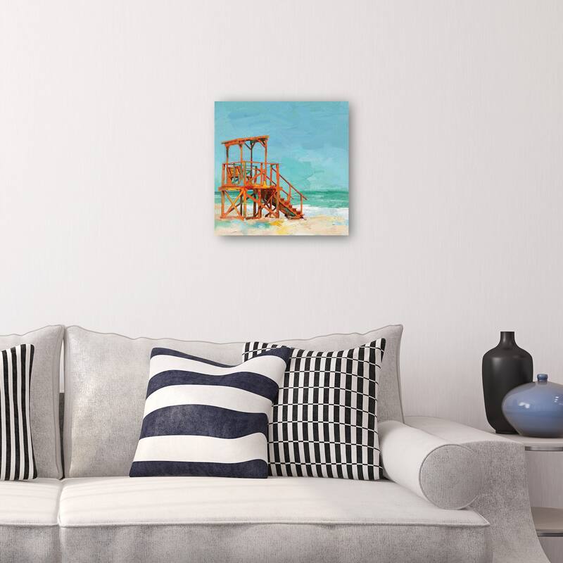 Lifeguard By Studio Arts Canvas Art Print