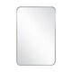 preview thumbnail 13 of 16, Design House Isla Modern Metal Framed Rectangle Wall Mounted Accent Mirror