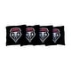preview thumbnail 1 of 1, New Mexico UNM Lobos Black Cornhole Bags All-Weather Resin Filled