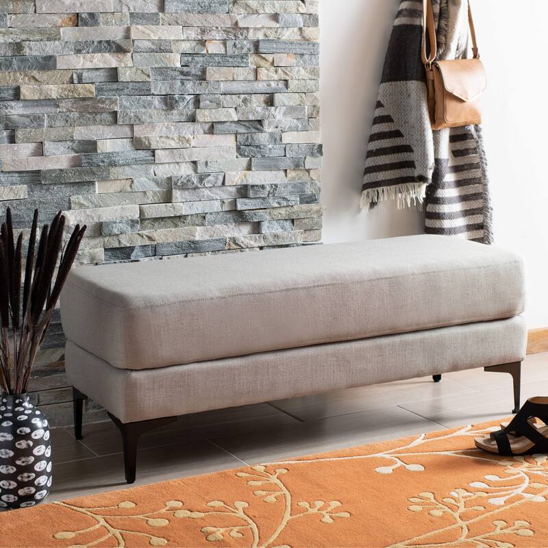 SAFAVIEH Elise Rectangular Bench - 48" x 18" x 18"