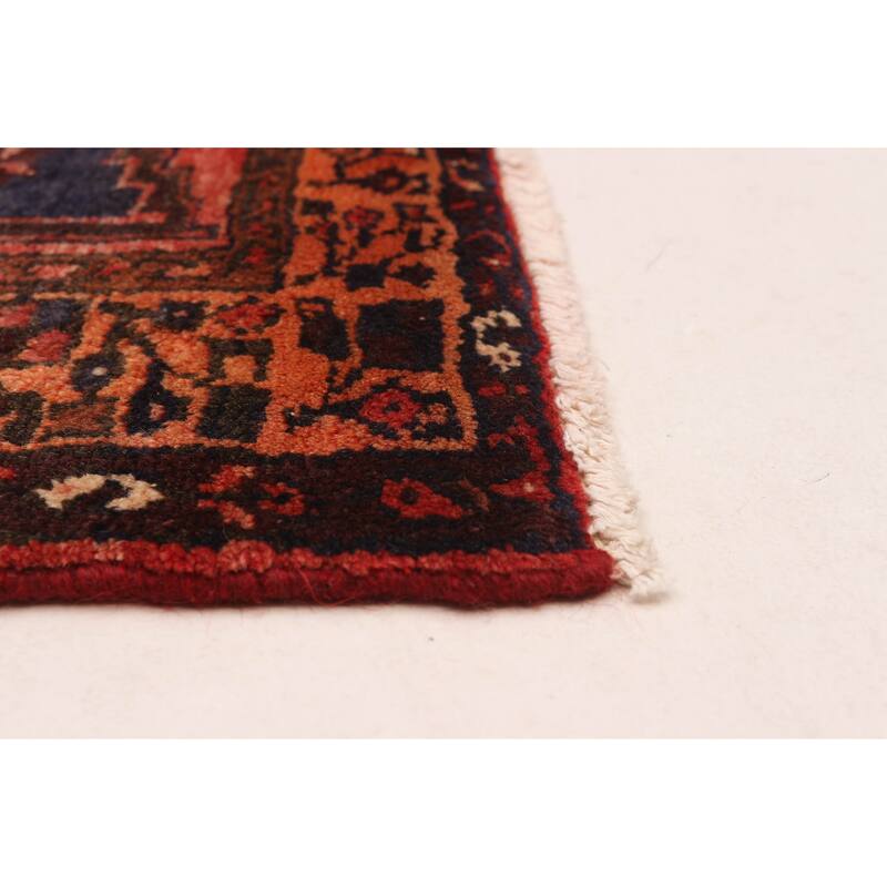 ECARPETGALLERY Hand-knotted Anadol Navy Wool Rug - 3'7 x 9'5