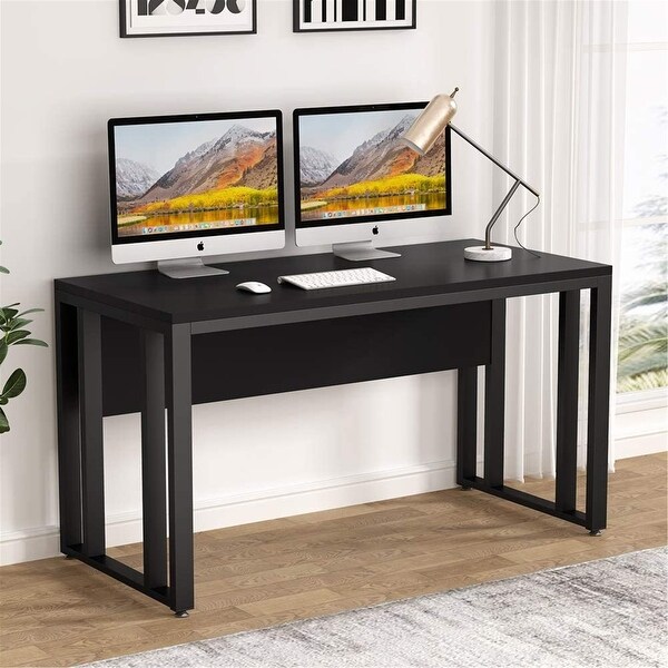 55 inch Computer Desk Large Office Desk Writing Desk
