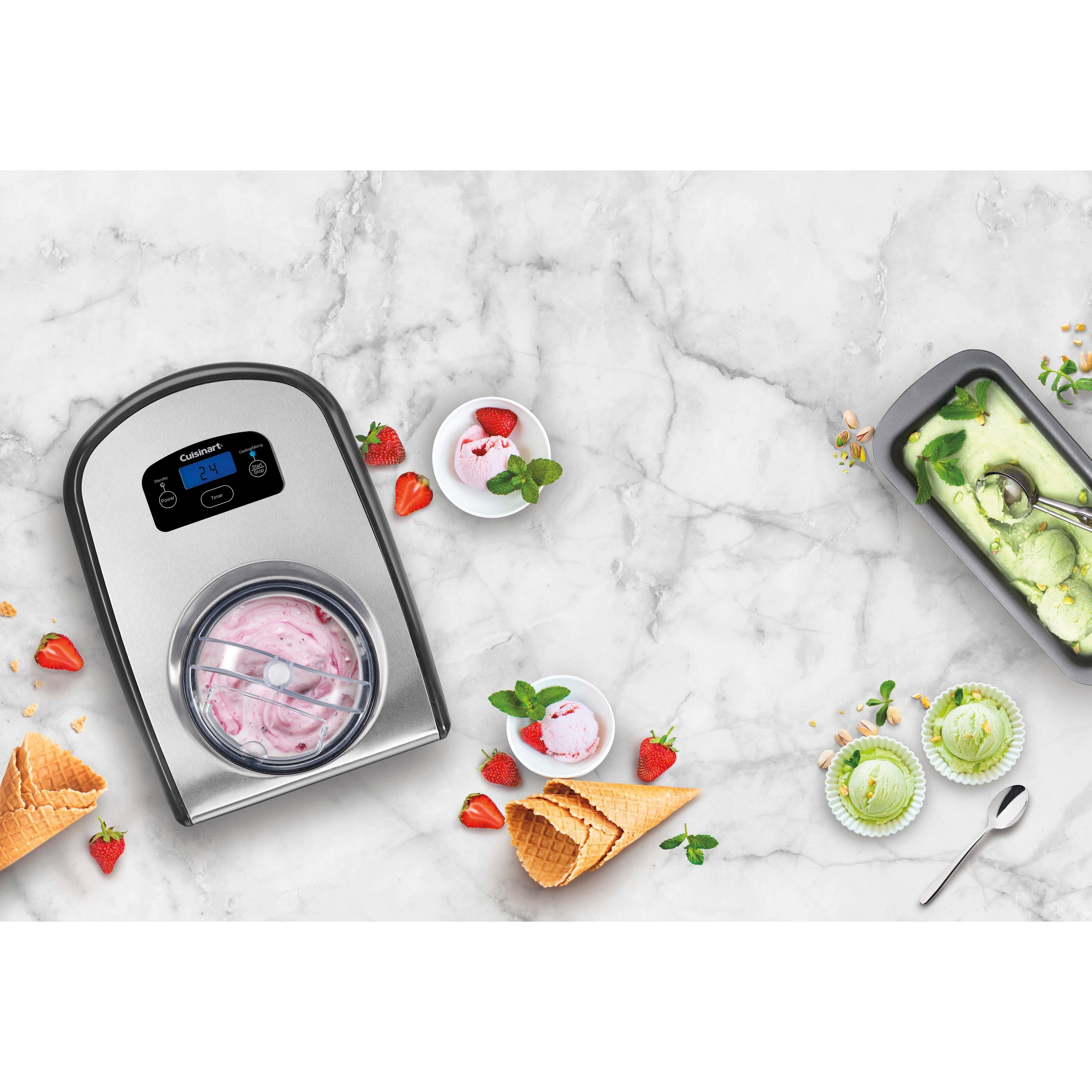 Cuisinart Compressor Ice Cream and Gelato Maker Bed Bath Beyond 7587516