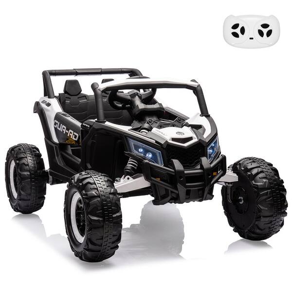 slide 2 of 35, 24V Kids Ride on UTV Car with 200W Motor & Remote Control White