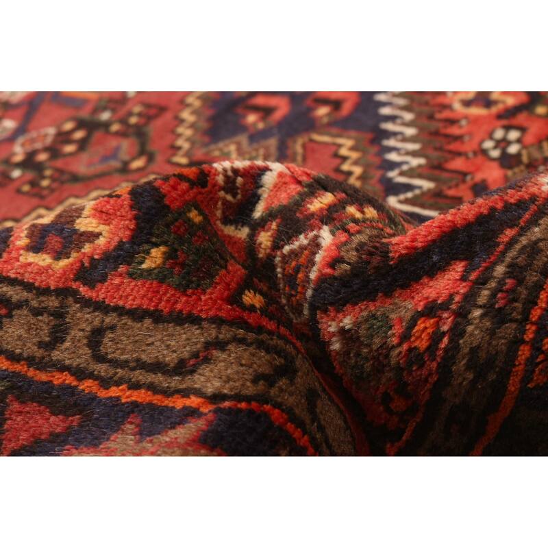 ECARPETGALLERY Hand-knotted Andelz Red Wool Rug - 3'2 x 4'10