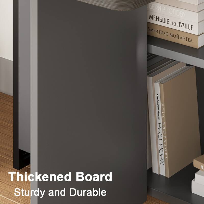 Folding Dining Table with 2 Tier Storage