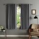 Aurora Home Insulated Thermal 63-inch Blackout Curtain Panel Pair - Dark Grey