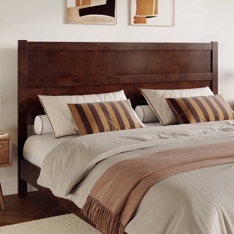 Aveline Wood Platform Bed with Matching Footboard & Storage Drawers