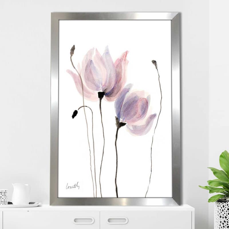 "Floral Sway I" by Lanie Loreth Print on Acrylic