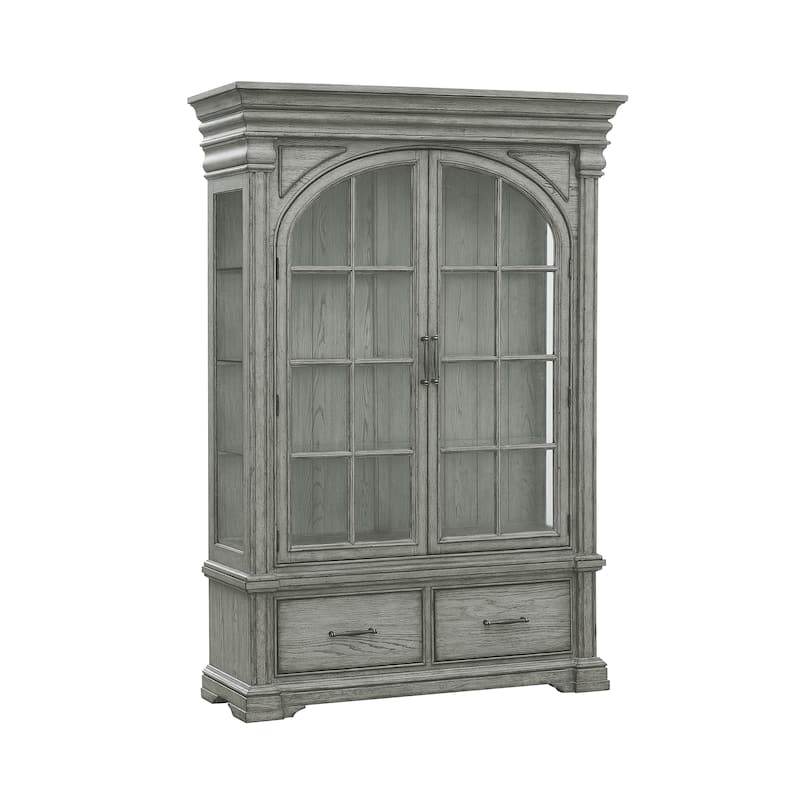 Madison Ridge China Deck - 20"W x 66.85"H x 60"D