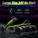 preview thumbnail 22 of 28, 24V Kids Go Kart for Teens, Featuring Dual 300W Motors, 9Ah Large Battery, High-Speed Drifting up to 8MPH with Music and Horn