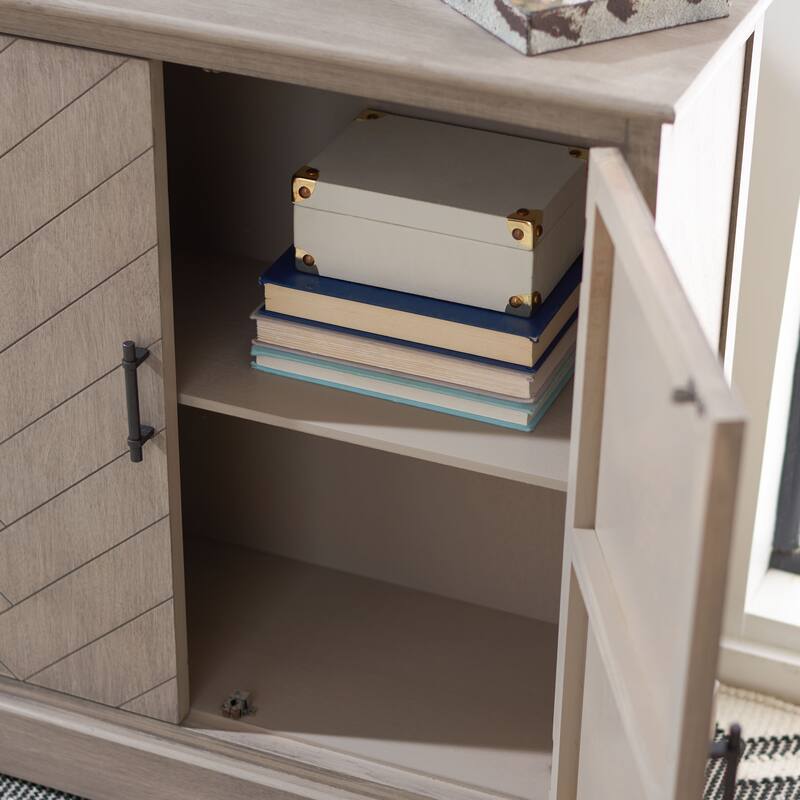 SAFAVIEH Mahalie 2 Door Sidboard - 32Wx13Dx26H