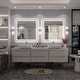 preview thumbnail 106 of 161, Large LED Bathroom mirror Tempered Glass Dimmable Anti-Fog Vanity Mirror