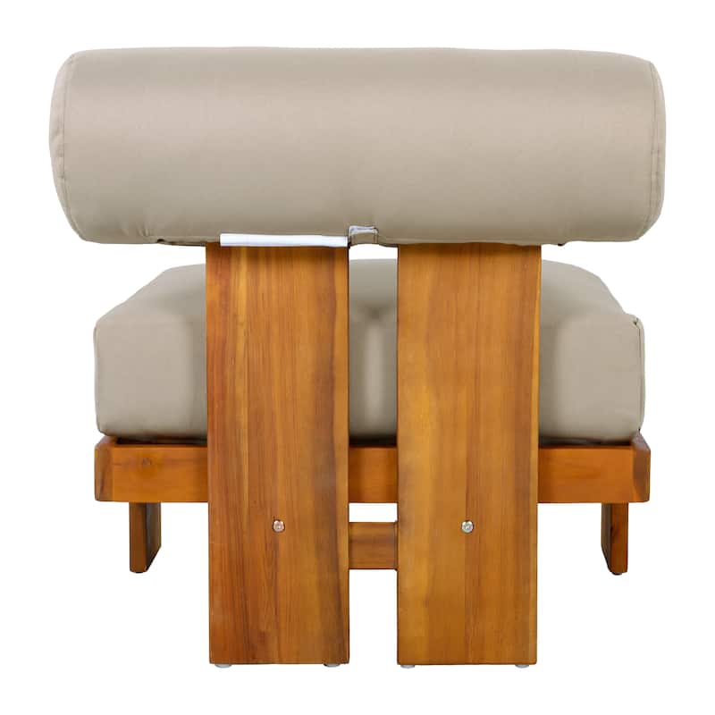 Christopher Knight Home - Set of 2 Modern Outdoor Patio Club Chair with Water-Resistant Cushions