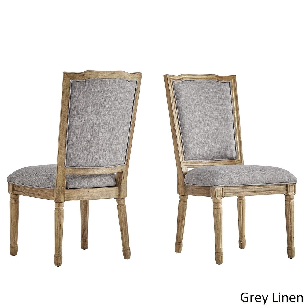 Deana Round Dining Set with Ornate Back Chairs by iNSPIRE Q Artisan