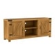 preview thumbnail 17 of 98, Middlebrook Firebranch 58-inch Barn Door TV Stand