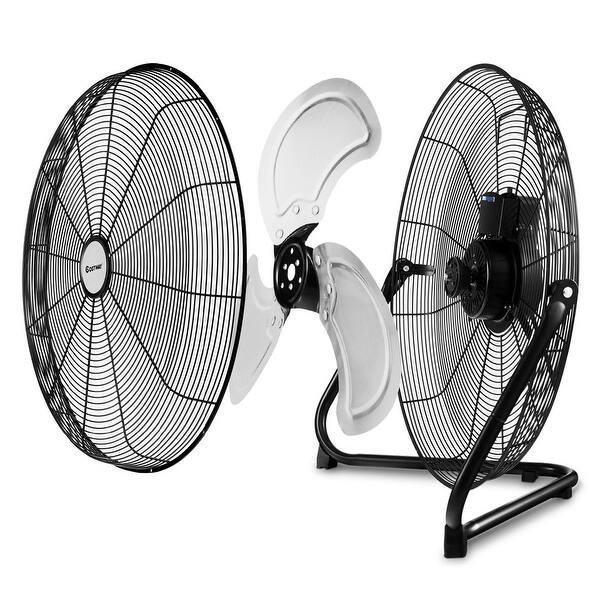 Shop Costway 20 High Velocity Fan Commercial Industrial Grade 3 Speed On Sale Overstock 28107955